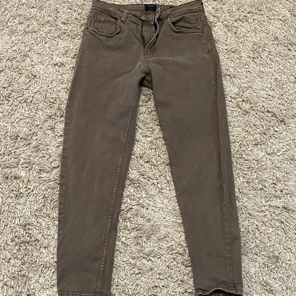 Cotton On Men's Brown Slim Jeans
